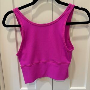 Lululemon ebb street cropped high neck tank top